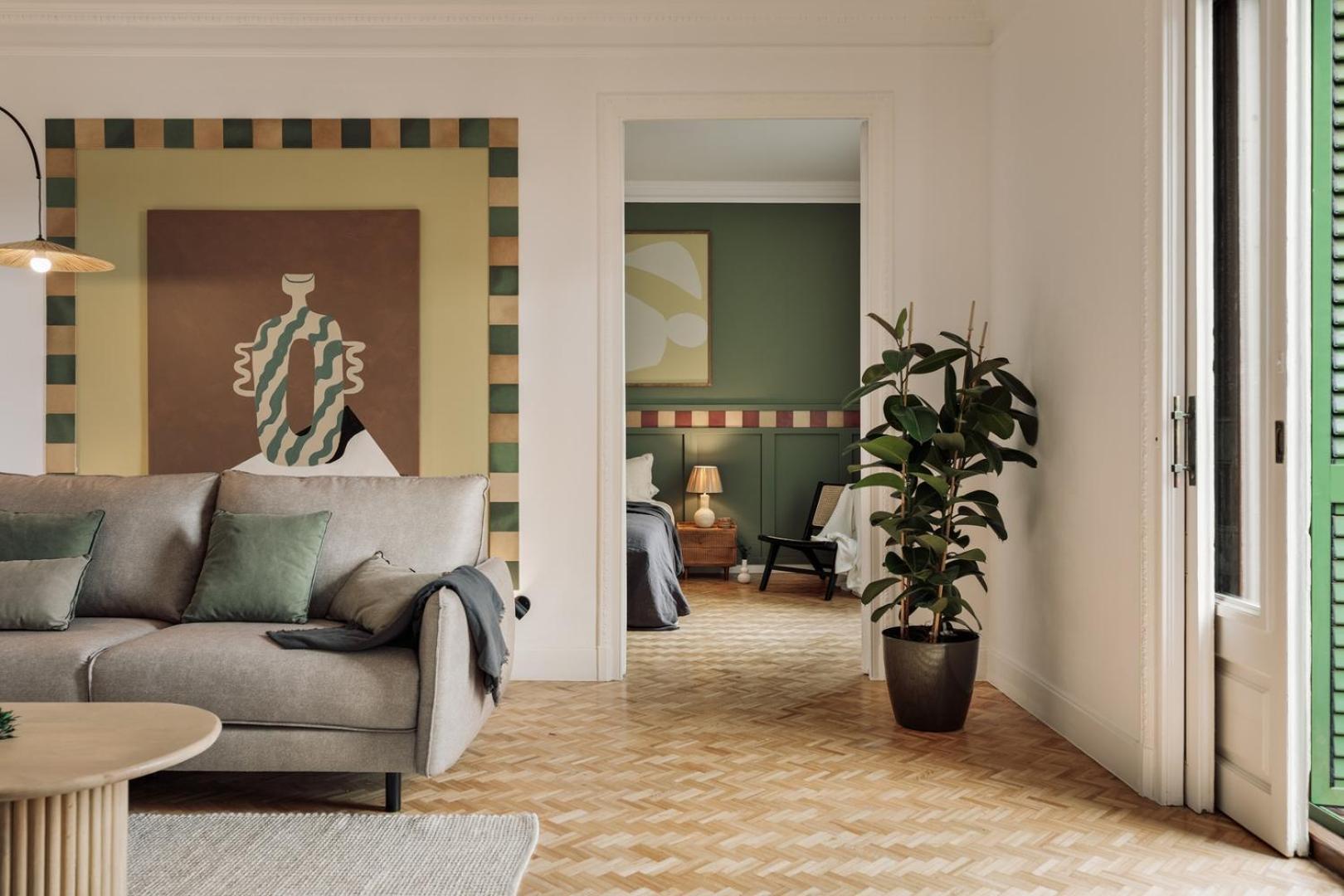 Kuleli - 2 Bedrooms And Office In Eixample Dreta